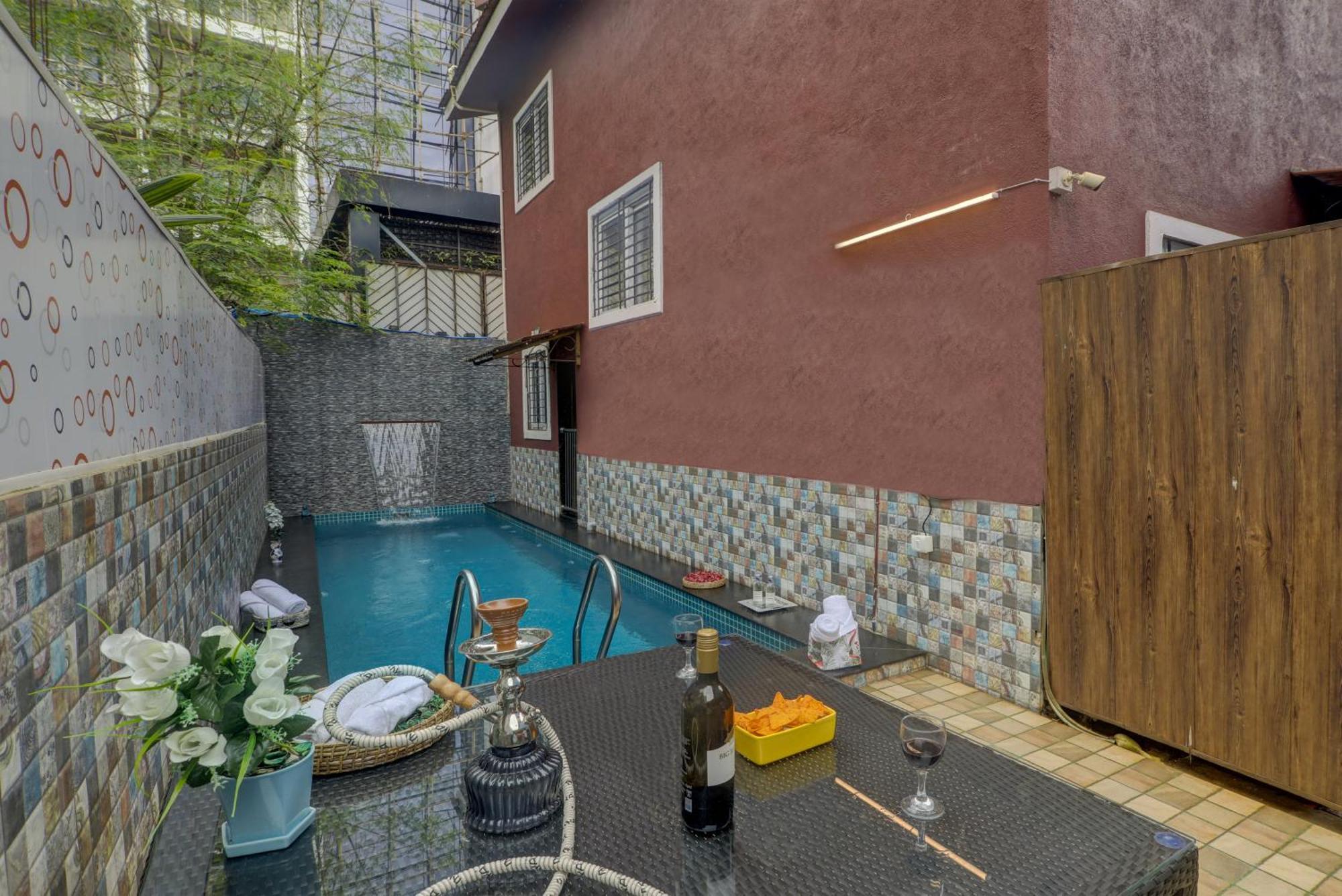 Ludo Private Pool Villa, Wifi-Caretaker-Parking, North Goa Baga Exterior foto