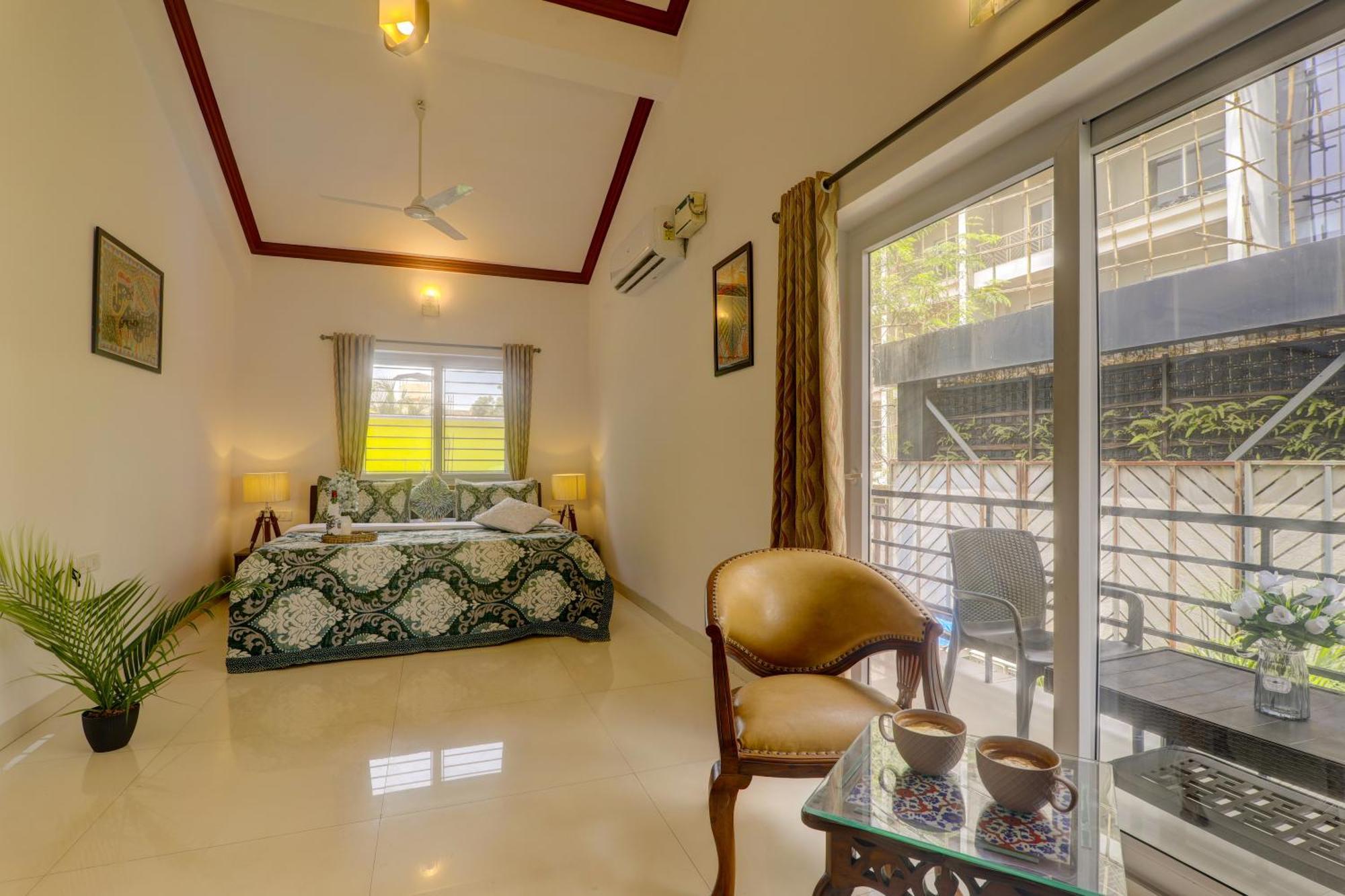 Ludo Private Pool Villa, Wifi-Caretaker-Parking, North Goa Baga Exterior foto